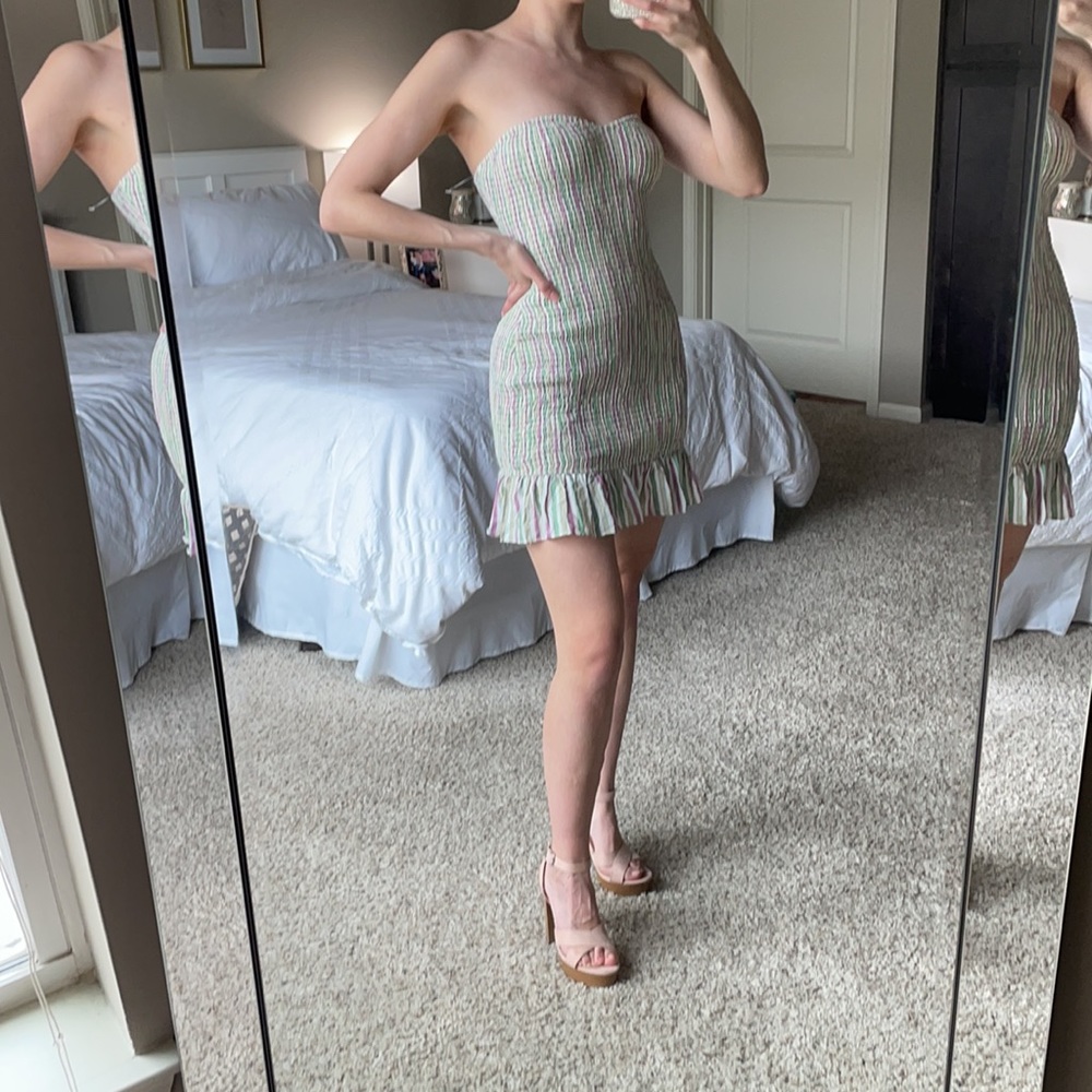 Revolve Lovers+Friends Piper Dress in Springtime Lavender - Picture 2 of 7